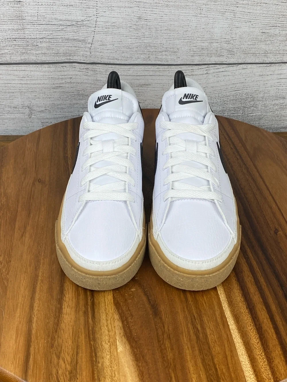 NEW Nike Court Legacy Next Nature White Anthracite Gum Shoes Women’s Size 7.5